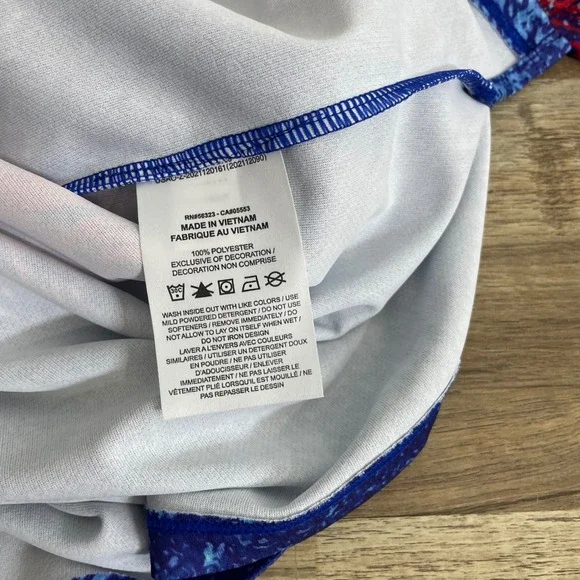 Nike Mens United States Track & Field Dri-FIT T-Shirt Red Blue FJ3411-635 Large - Picture 4 of 8